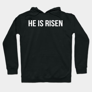 He Is Risen Cool Motivational Easter Christian Hoodie